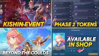 Kishin densetsu Tokens Phase 2 & Beyond the clouds Skins Available #mobilelegends 😍
