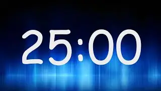 25:00 Minutes Timer / Countdown from 25min