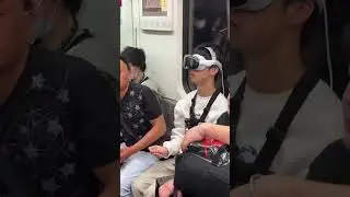 Первые идиоты в Apple Vision появились в Китае😁