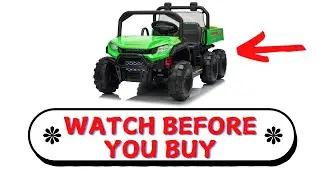 Honest Review Of 24V 4WD Electric Dump Truck for Kids, 2 Seater Remote Control Ride