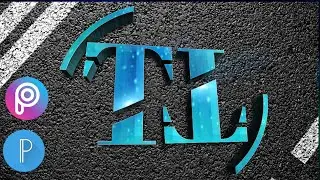 Best 3D Logo Design On Android |part 1| Graphic designing | picsart| pixellab