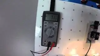 Последовательная схема испытания на падение напряжения