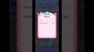 how to turn off hints in candy crush game #candycrush #game #shorts