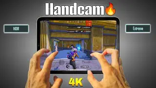 iPad Mini 6 PUBG|BGMI Handcam🔥/ HD+Extreme Graphics Test 😍 iOS 26.1 5 Finger+Gyro