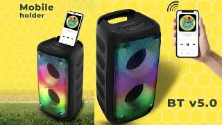 Unboxing Zebronics Portable Bluetooth Speaker - Model BARREL 150 | Full Features Review