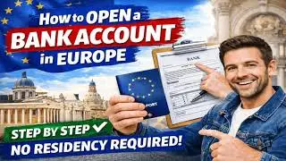 How to Open a Bank Account in Europe | Step by Step Guide for Foreigners