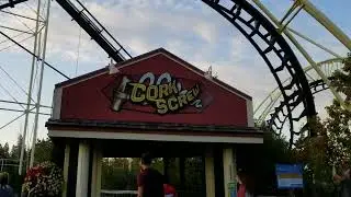 2019 Silverwood Theme Park Corkscrew Roller Coaster Brandonblogs Athol Idaho USA 🇺🇸