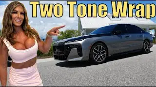 BMW G70 Getting a Two Tone Wrap - Myrtle Beach, SC