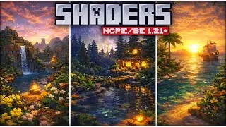 Top 3 Best Shaders for MCPE 1.21+ | Ultra-Realistic & Lag-Free Gameplay 🔥