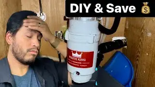 How to Replace Leaky Garbage Disposal DIY Home Repair Kitchen Sink Disposer