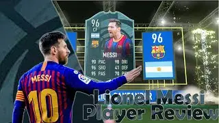 96 POTM LIONEL MESSI PLAYER REVIEW | FIFA 21 Ultimate Team