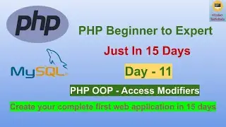 Access Modifiers in PHP (Hindi)