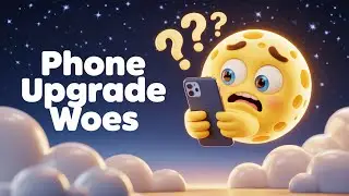 Chanda Mama&rsquo;s Mobile 🌙📱 | Funny Moon Song for Kids | 3D Cartoon Rhyme