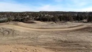 Dylan's first time riding at the Aztec dirt bike race track
