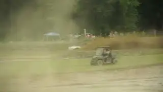 Gotta love it( takes out guardrail) @ RRMT 08/02/25
