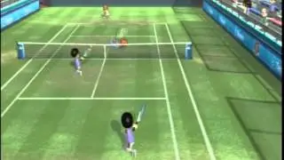 wiiスポーツクラブ テニス vsチャンピオン 3ゲームマッチ