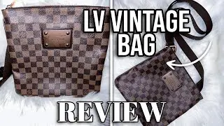 Vintage Louis Vuitton Bag Review | LV Vintage Crossbody Bag