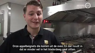75.000 oliebollen per dag in het vet, maar de appelbeignets komen uit de oven