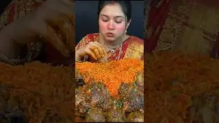 ASMR Eating Chicken Biryani 🍗🍚 | Super Satisfying & Relaxing Eating Sounds | No Talking #asmr