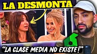 Una joven liberal defiende la clase media&hellip; y Afra Blanco la deja en evidencia
