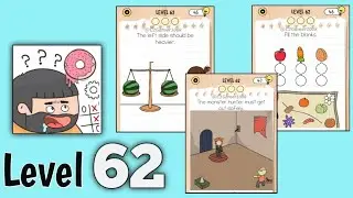 Brain Test 5 Level 62 Walkthrough Solution Gameplay