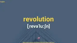 How To Pronounce Revolution