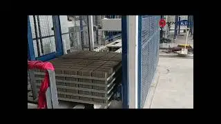 ZN900CG Automatic Block Machine with Offline Cuber in Nigeria | Paver Block Production Video