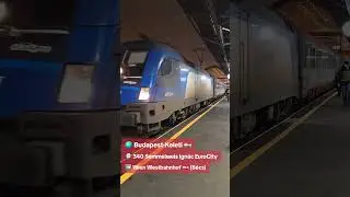 340 Semmelweis Ign&aacute;c EuroCity: Budapest-Keleti 🇭🇺 - Wien Westbahnhof 🇦🇹 (B&eacute;cs) / 2025.12.15.