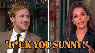 Ryan Gosling&rsquo;s Cold Stare at Sunny Hostin on The View Show Sparks Social Media Fire