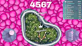 Collecting Biggest Snakes Delicious Score? Epic Snake.Io Gameplay