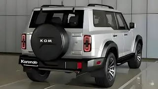 2026 KGM Korando SUV &ndash; A new SUV with a completely new design and powerful performance innovations!