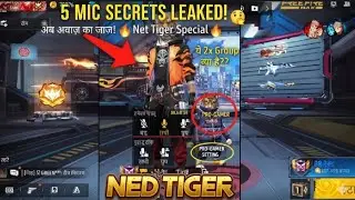 Free Fire Max New Mic System: 2x Group & 2x All Options? 😱(Full Guide)#nedtiger #freefire#MicSystem 