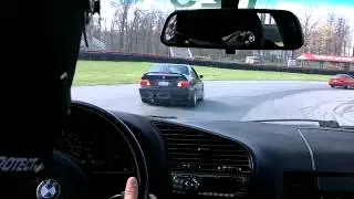 A 1998 BMW M3 tackles Mid Ohio Sports Car Course with the BMWCCA