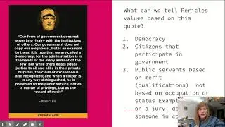 Estep Video Lesson Golden Age of Pericles/Athens