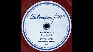 Sylvan Levin Orchestra- Silvertone Record Club Classical Selections 16B Valse Triste (Jean Sibelius)