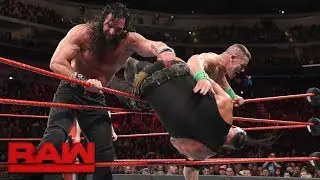 John Cena vs. Braun Strowman vs. Elias - Winner Enters Elimination Chamber Last: Raw, Feb. 5, 2018
