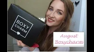 Boxycharm base box unboxing for August.