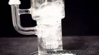 SHELDON BLACK 14mm DI Showerhead Micro Tube Air Flow Test www.HMSMOKESHOP.com
