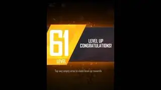 Level up freefire 61 #shorts #short