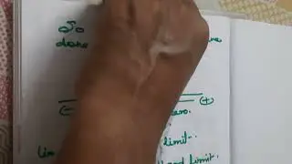 লিমিট Left hand and right hand limit