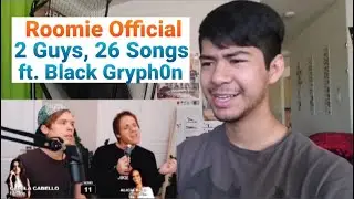 Reaction | ROOMIE OFFICIAL 2 GUYS, 26 SONGS (ft. Black Gryph0n)