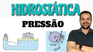 HIDROSTÁTICA | PRESSÃO - Teoria, exercícios resolvidos e exemplos de aplicações