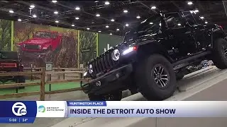 Taking a look inside the Detroit Auto Show