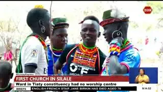 Residents of Naudo in Silale Ward welcome the first ever church in the region since independence.