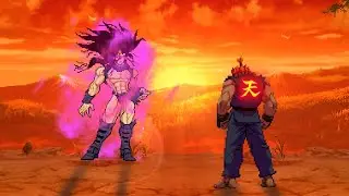 Akuma vs Ultimate Kars - Street Fighter X Jojo's Bizarre Adventure I Anime X Fighting Games