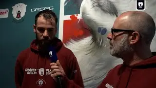 Marcel Noebels nach dem Spiel gegen die Straubing Tigers am 05.04.2024