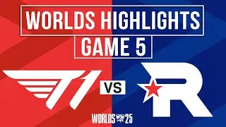 T1 vs KT Highlights Game 5 | Worlds 2025 Grand Finals | T1 vs KT Rolster