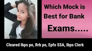 which mock test is best for bank which test series is best for bank exams