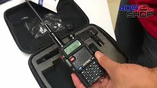 BaoFeng UV-5R Dual Band Two Way Radio (Black) + Case