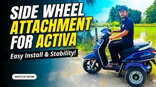 Side wheel attachment kit in Mumbai | side wheel attachment - handicap scooter 9235790610 
